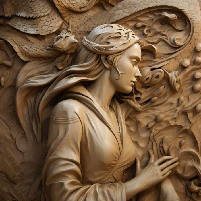 نموذج ثلاثي الأبعاد لآلة CNC 3D Art 